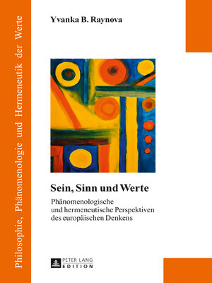 cover image of Sein, Sinn und Werte